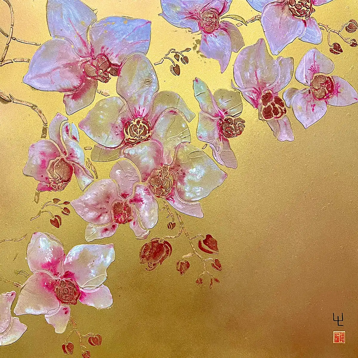 Pale Petals Unfold